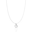 925 Sterling Silver Pendant Necklace for Women | Silver Locket with Chain | Daily Wear Jewellery | Minimalist Jewelry for Office &amp; Casual Wear | Gift for Woman, Wife, Girlfriend, Mother, Sister | Anniversary, Birthday, Va