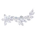 ANBALA Rhinestone Hair Clips Crystal Hair Barrettes Fancy Flower Hairpins for Women Rhinestone Hair Accessories for Prom, Wedding