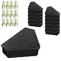 Anblak Mouse Station with Keys Black 12 Pack, Key Required Mouse Stations, Mice Stations, Keeps Children and Pets Safe Indoor &amp; Outdoor