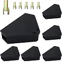 Anblak Mouse Station with Keys Black 6 Pack, Key Required Mouse Stations, Mice Stations, Keeps Children and Pets Safe Indoor &amp; Outdoor