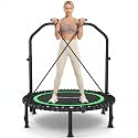 ANCHEER 40"/48" Foldable Mini Trampoline with Adjustable Handle for Adults