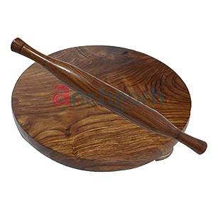 sheesham wooden chakla belan rolling pin and board polpat 10 in 10