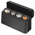ANCHOM Coin Holder for Car, Larger Capacity Coin Organizer for Car Change