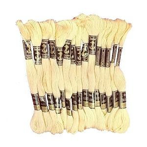 anchor cross stichlong stich embroidery cotton threadspack of 25 8 mt each skeins shade no 0386