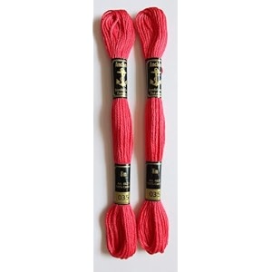 anchor cross stichlong stich embroidery cotton threadspack of 25 8 mt each skeins shade no 35