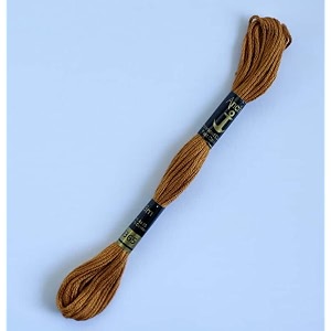 anchor cross stichlong stich embroidery cotton threadspack of 25 8 mt each skeinsshade no 0365