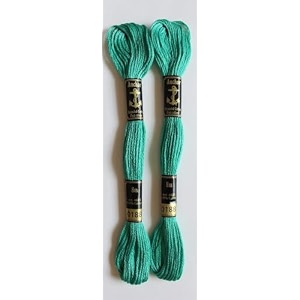 anchor cross stichlong stich embroidery cotton threadspack of 25 8 mt each skeinsshade no 0188