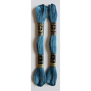 anchor cross stichlong stich embroidery cotton threadspack of 25 8 mt each skeinsshade no 0169
