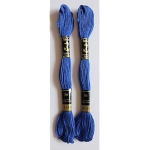 anchor cross stichlong stich embroidery cotton threadspack of 25 8 mt each skeinsshade no 0143