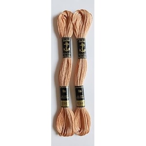 anchor cross stichlong stich embroidery cotton threadspack of 25 8 mt each skeinsshade no 0347