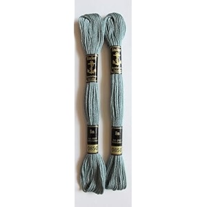 anchor cross stichlong stich embroidery cotton threadspack of 25 8 mt each skeinsshade no 0850