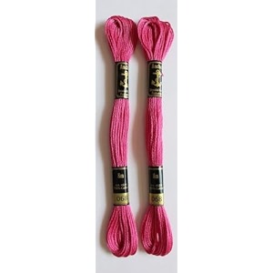 anchor cross stichlong stich embroidery cotton threadspack of 25 8 mt each skeins shade no 68