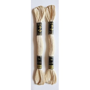 anchor cross stichlong stich embroidery cotton threadspack of 25 8 mt each skeinsshade no 0387