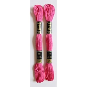 anchor cross stichlong stich embroidery cotton threadspack of 25 8 mt each skeins shade no 57