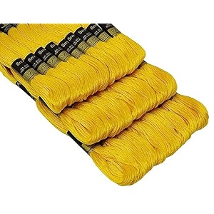 anchor cross stichlong stich embroidery cotton threadspack of 25 8 mt each skeins shade no 0298