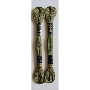 anchor cross stichlong stich embroidery cotton threadspack of 25 8 mt each skeinsshade no 0845