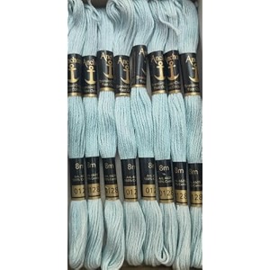 anchor cross stichlong stich embroidery cotton threadspack of 25 8 mt each skeinsshade no 0128