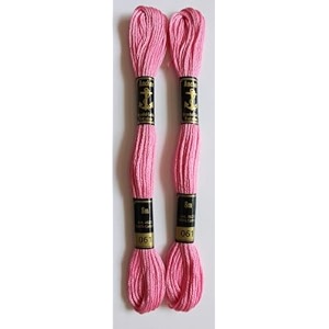anchor cross stichlong stich embroidery cotton threadspack of 25 8 mt each skeins shade no 61