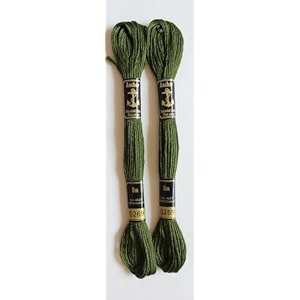 anchor cross stichlong stich embroidery cotton threadspack of 25 8 mt each skeinsshade no 0269