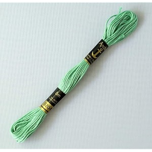 anchor cross stichlong stich embroidery cotton threadspack of 25 8 mt each skeinsshade no 0204
