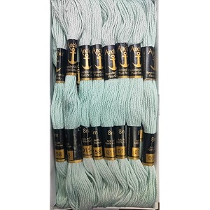 anchor cross stichlong stich embroidery cotton threadspack of 25 8 mt each skeinsshade no 0158