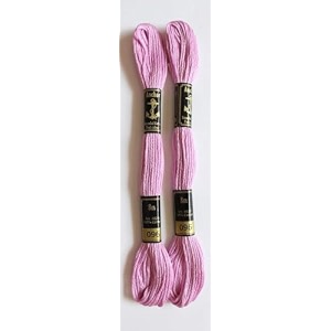 anchor cross stichlong stich embroidery cotton threadspack of 25 8 mt each skeinsshade no 096