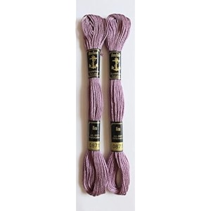 anchor cross stichlong stich embroidery cotton threadspack of 25 8 mt each skeinsshade no 0871
