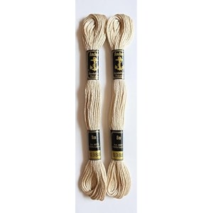 anchor cross stichlong stich embroidery cotton threadspack of 25 8 mt each skeinsshade no 0388