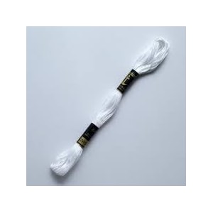 anchor cross stichlong stich embroidery cotton threadspack of 25 8 mt each skeins white