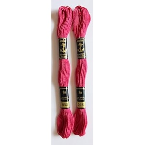 anchor cross stichlong stich embroidery cotton threadspack of 25 8 mt each skeins shade no 58