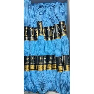 anchor cross stichlong stich embroidery cotton threadspack of 25 8 mt each skeinsshade no 0154