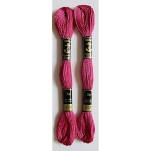 anchor cross stichlong stich embroidery cotton threadspack of 25 8 mt each skeins shade no 78