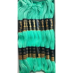 anchor cross stichlong stich embroidery cotton threadspack of 25 8 mt each skeinsshade no 0185
