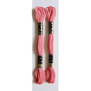 anchor cross stichlong stich embroidery cotton threadspack of 25 8 mt each skeins shade no 31 pink