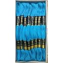 Anchor Cross Stich/Long Stich Embroidery Cotton Threads,Pack of 25, 8 Mt Each Skeins(Shade no. 0161)