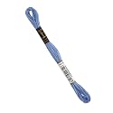 Anchor Cross Stich/Long Stich Embroidery Cotton Threads,Pack of 25, 8 Mt Each Skeins(Shade no. 0136)