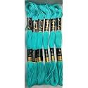 Anchor Cross Stich/Long Stich Embroidery Cotton Threads,Pack of 25, 8 Mt Each Skeins(Shade no. 0168)
