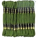 Anchor Cross Stich/Long Stich Embroidery Cotton Threads,Pack of 25, 8 Mt Each Skeins(Shade no. 0861)