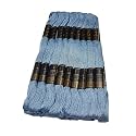 Anchor Cross Stich/Long Stich Embroidery Cotton Threads,Pack of 25, 8 Mt Each Skeins(Shade no. 0121) Blue