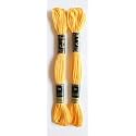 Anchor Cross Stich/Long Stich Embroidery Cotton Threads,Pack of 25, 8 Mt Each Skeins(Shade no. 0302)