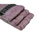 Anchor Cross Stich/Long Stich Embroidery Cotton Threads,Pack of 25, 8 Mt Each Skeins (Shade no. 0871)