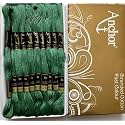 Anchor Cross Stich/Long Stich Embroidery Cotton Threads,Pack of 25, 8 Mt Each Skeins (Shade no. 0210)