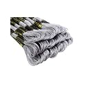 Anchor Cross Stich/Long Stich Embroidery Cotton Threads,Pack of 25, 8 Mt Each Skeins (Shade no. 0399)