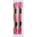 Anchor Cross Stich/Long Stich Embroidery Cotton Threads,Pack of 25, 8 Mt Each Skeins (Shade no. 66), Pink