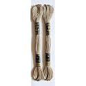 Anchor Cross Stich/Long Stich Embroidery Cotton Threads,Pack of 25, 8 Mt Each Skeins(Shade no. 0392)