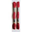 Anchor Cross Stich/Long Stich Embroidery Cotton Threads,Pack of 25, 8 Mt Each Skeins (Shade no. 19) Red