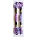 Anchor Cross Stich/Long Stich Embroidery Cotton Threads,Pack of 25, 8 Mt Each Skeins (Multicolour Shade No. 1325)