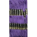 Anchor Cross Stich/Long Stich Embroidery Cotton Threads,Pack of 25, 8 Mt Each Skeins(Shade no. 0111)