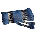 Anchor Cross Stich/Long Stich Embroidery Cotton Threads,Pack of 25, 8 Mt Each Skeins(Shade no. 0851)