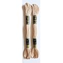 Anchor Cross Stich/Long Stich Embroidery Cotton Threads,Pack of 25, 8 Mt Each Skeins(Shade no. 0376)
